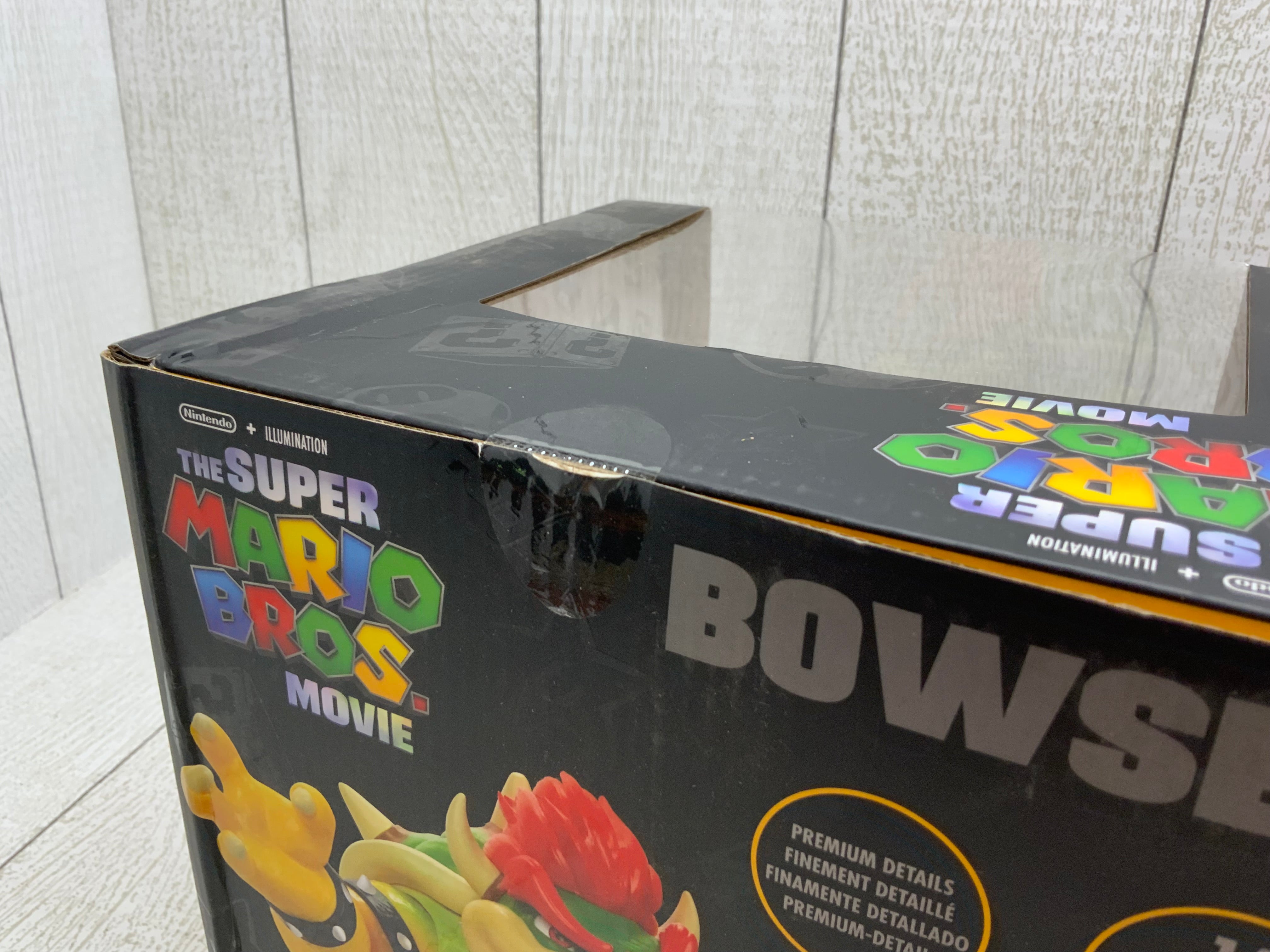 Super Mario Bros. Movie 7-Inch Bowser Action Figure with Fire Breathing Effects (8051241091310)